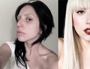 【图】ladygaga素颜竟然长这样 盘点欧美女星罕见素颜照