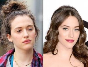 【图】欧美女星卸妆前后对比 你能认出几个？