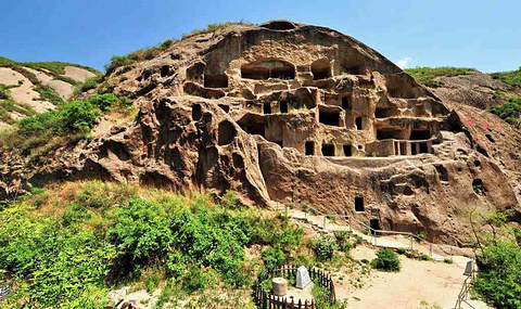 古崖居风景区(Guyaju Cave Dwellings Area)